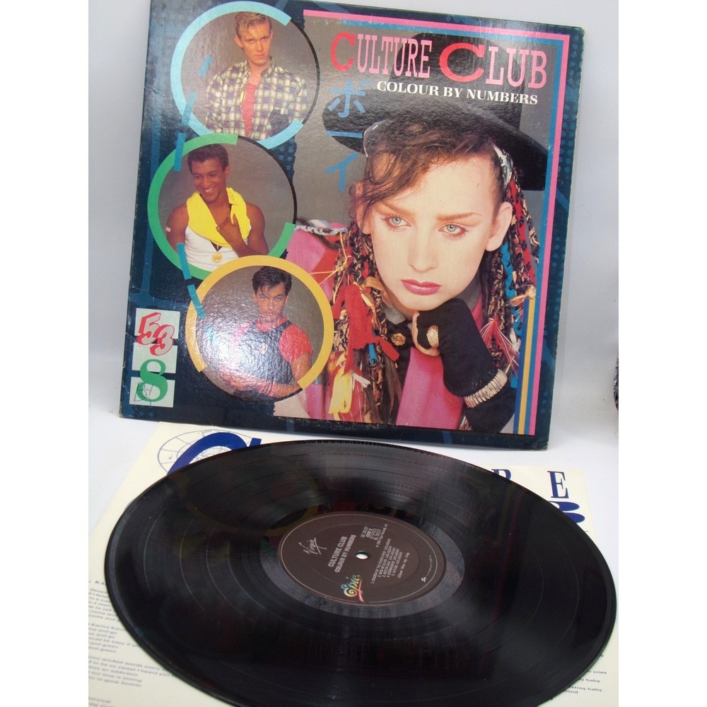 Culture Club Colour By Numbers 1983 Vinyl LP
